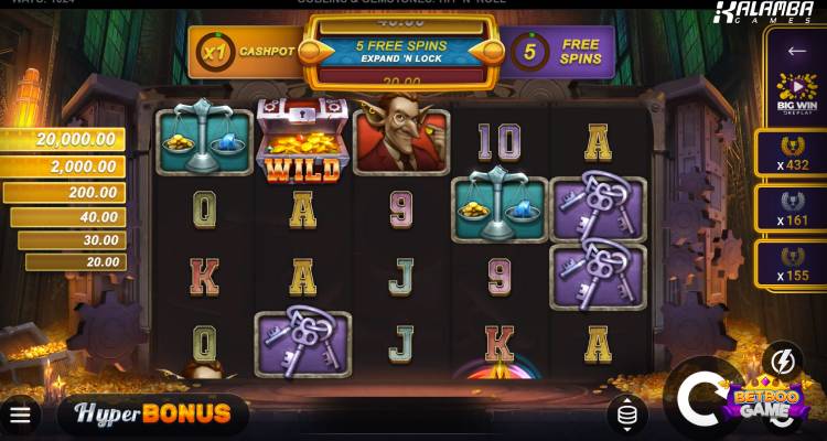 Betboogame: Goblins and Gemstones Treasure Hunter Chega à Betboo Slots